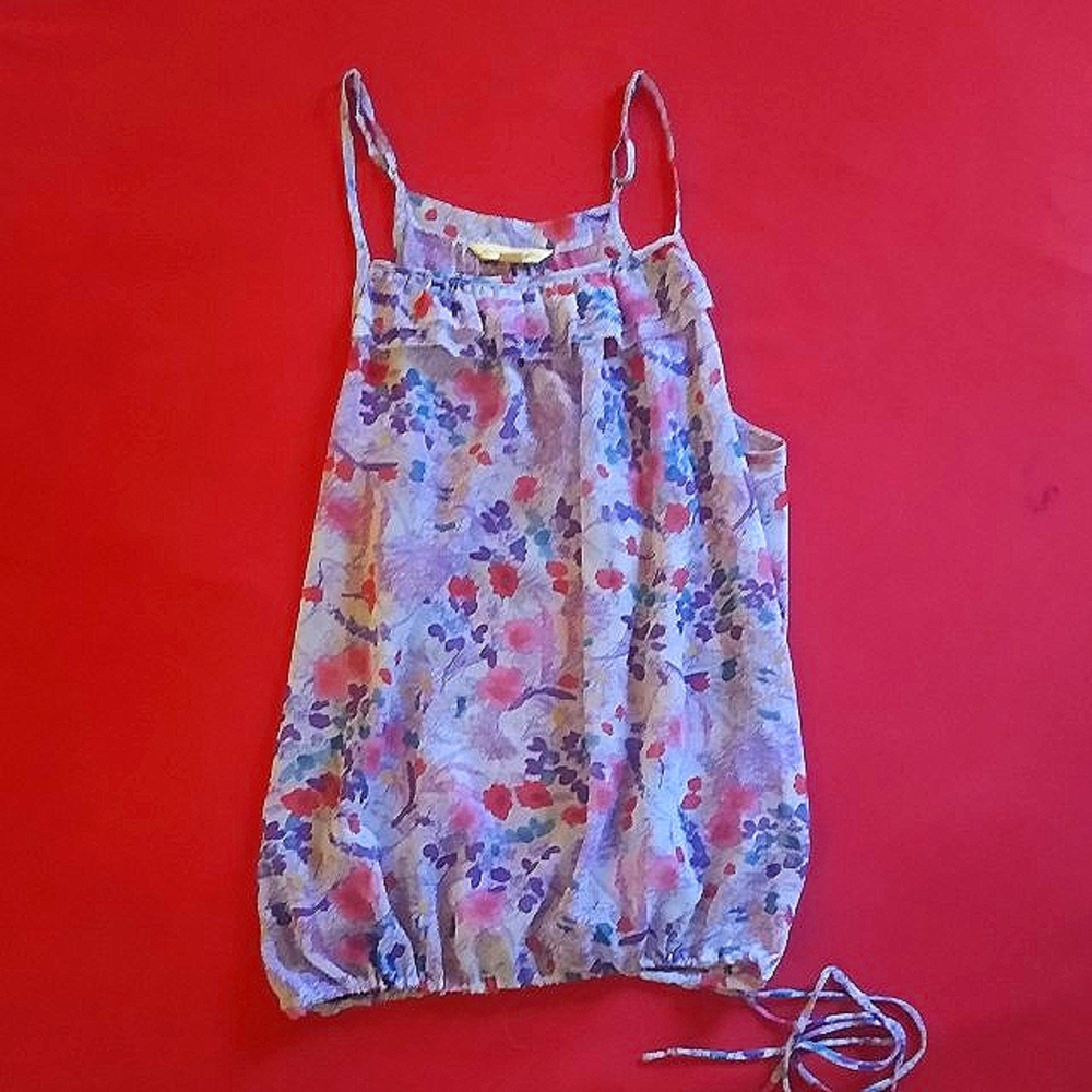 Floral camisole blouse